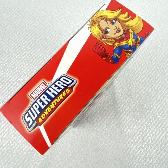 Hasbro Playskool Mega Mighties Marvel Super Hero Adventures Captain Marvel New - Picture 12 of 12